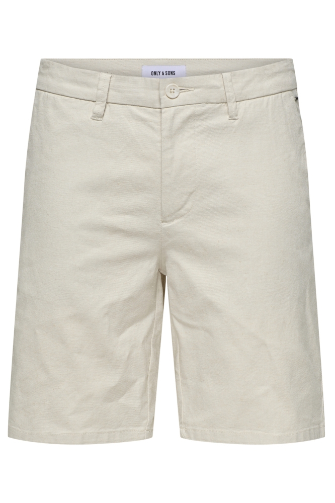 ONSMARK 0011 COTTON LINEN SHORTS NOOS 22024940 SILVER LINING